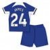 Tanie Strój piłkarski Chelsea Reece James #24 Koszulka Podstawowej dla dziecięce 2023-24 Krótkie Rękawy (+ szorty)